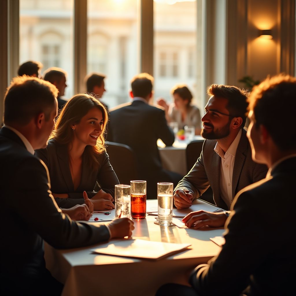 Evento de networking empresarial