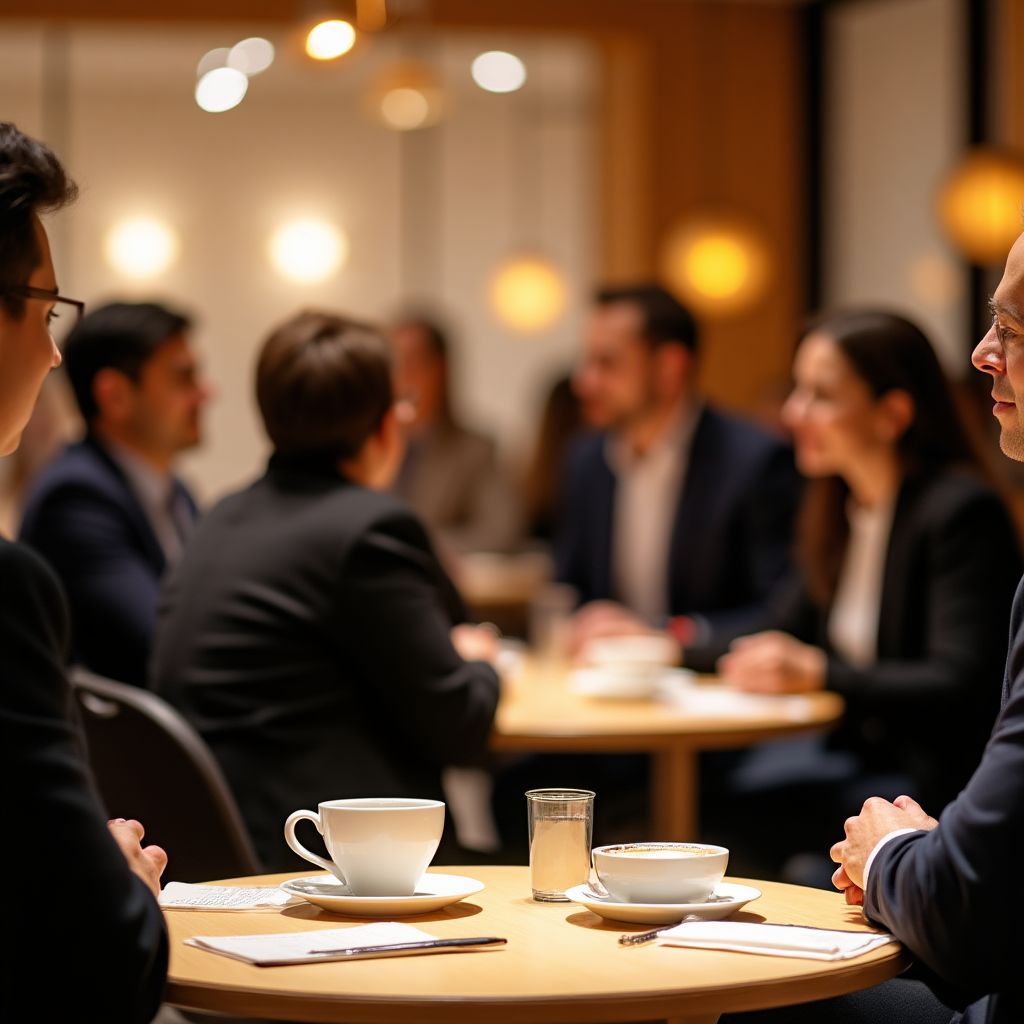 Evento empresarial y networking